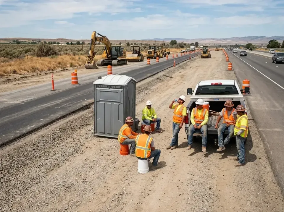 highway-road-construction-crew-007 — frequently asked questions, Porta Potty and Restroom Rentals in Mason, OH